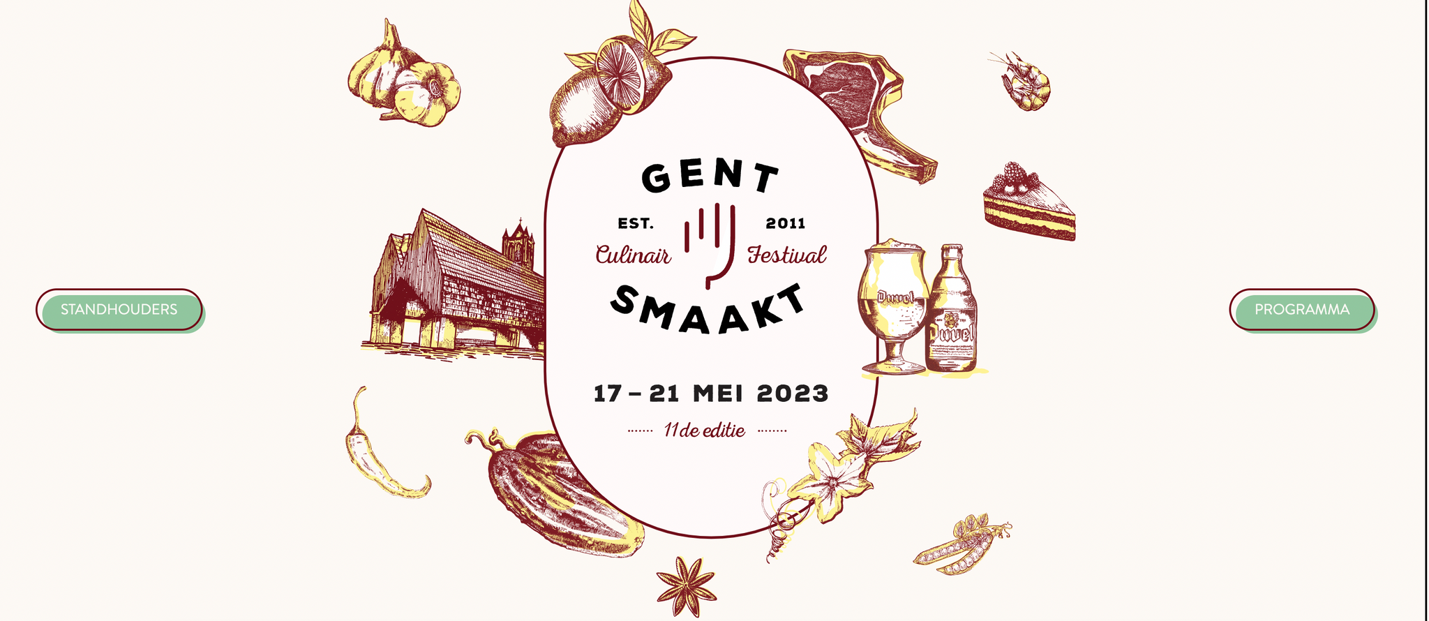 Wij verwennen jullie 5 dagen lang op Gent Smaakt van 17 mei tot 21 mei '23