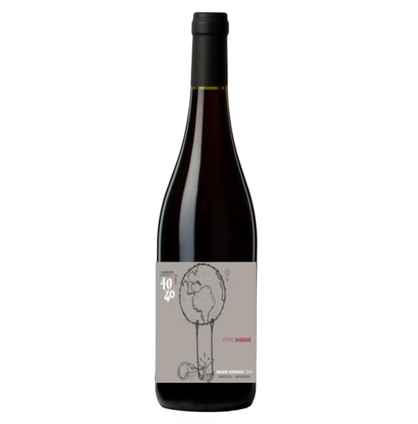 Vino 4040 Otro Andar natural Malbec Bonarda